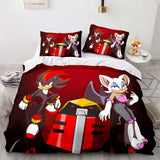 Load image into Gallery viewer, Sonic Pattern Bedding Set Quilt Cover Without Filler