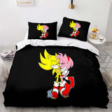 Load image into Gallery viewer, Sonic Pattern Bedding Set Quilt Cover Without Filler