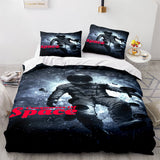 Load image into Gallery viewer, Space Astronaut Cosplay UK Bedding Set Quilt Cover