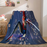 Carica l&#39;immagine nel visualizzatore Galleria, Coperta in pile di flanella di Spider Man