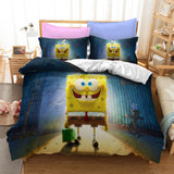 Load image into Gallery viewer, SpongeBob SquarePants Kids Bedding Set UK Duvet Cover Bed Sets