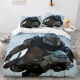 Load image into Gallery viewer, Star Wars The Book of Boba Fett Bedding Set Trailer Stills Duvet Cover