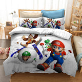 Load image into Gallery viewer, Super Mario Bedding Sets Pattern Quilt Cover Without Filler