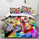 Laden Sie das Bild in den Galerie-Viewer, Super Mario Bettwäsche-Set Bettbezug-Bett-Sets