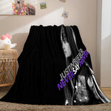 Load image into Gallery viewer, Super Star Justin Bieber Flannel Fleece Throw Blanket Cosplay Quilt