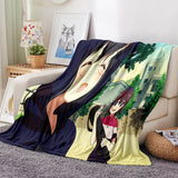 Load image into Gallery viewer, The Demon Girl Next Door Blanket Flannel Fleece Blanket Throw Blanket