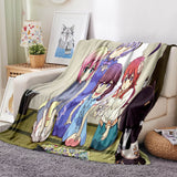 Charger l&#39;image dans la visionneuse de la galerie, The Demon Girl Next Door Blanket Flanelle Fleece Blanket Throw Blanket