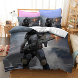 Load image into Gallery viewer, The Mandalorian Baby Yoda Cosplay Bedding Quilt Covers