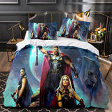 Load image into Gallery viewer, Thor 4 Love and Thunder Bedding Set Duvet Cover