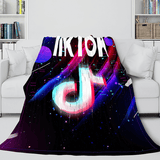 Load image into Gallery viewer, TikTok Cosplay Blanket Tik Tok Flannel Fleece Blanket Throw Blankets