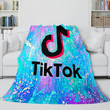 Load image into Gallery viewer, TikTok Blanket Tik Tok Queen Flannel Fleece Blanket