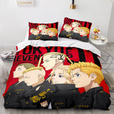 Load image into Gallery viewer, Tokyo Revengers Cosplay Kids Bedding Set Quilt Cover