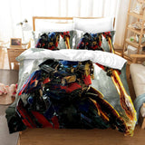 Load image into Gallery viewer, Transformers Optimus Prime Kids Bedding Set Quilt Duvet Cover Bed Sets