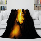 Load image into Gallery viewer, Tupac Amaru Shakur Flannel Fleece Blanket