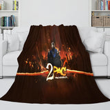 Load image into Gallery viewer, Tupac Amaru Shakur Flannel Fleece Blanket Throw Cosplay Quilt Blanket