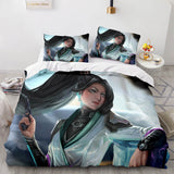 Carica l&#39;immagine nel visualizzatore Galleria, Set biancheria da letto VALORANT Set copripiumino per cosplay