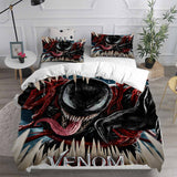 Laden Sie das Bild in den Galerie-Viewer, Venom 2 Cosplay Let There Be Carnage Bettwäsche-Set Bettbezug Bett-Sets