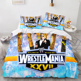 Carica l&#39;immagine nel visualizzatore Galleria, Set biancheria da letto per camera da letto WWE RAW UK Copripiumini trapuntati Set lenzuola