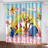 Load image into Gallery viewer, Winnie the Pooh Curtains Blackout Window Treatments Drapes Room Decoration