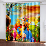 Load image into Gallery viewer, Winnie the pooh Curtains Blackout Window Drapes